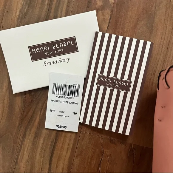 NWT Henri Bendel Maruis Tote-Lacing - Picture 3 of 12